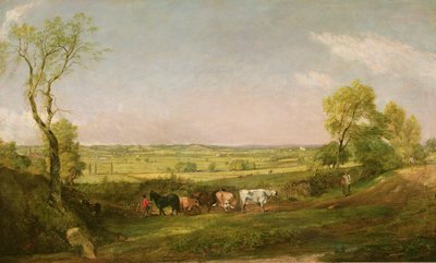 Dedham Vale: Morning by John Constable